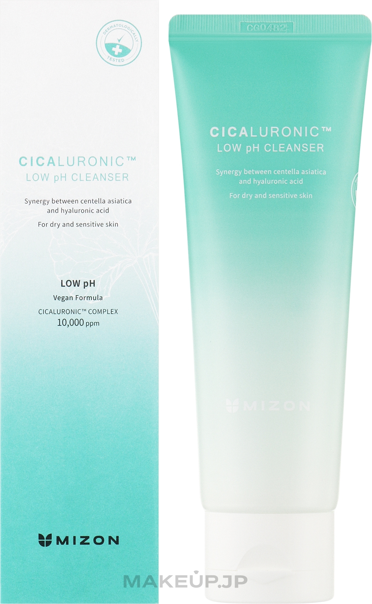 Face Cleansing Foam with Low pH - Mizon Cicaluronic Low Ph Cleanser — photo 120 ml