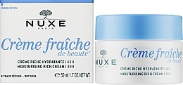 Rich Face Cream for Dry Skin - Nuxe Creme Fraiche De Beaute Moisturising Rich Cream 48H — photo N3