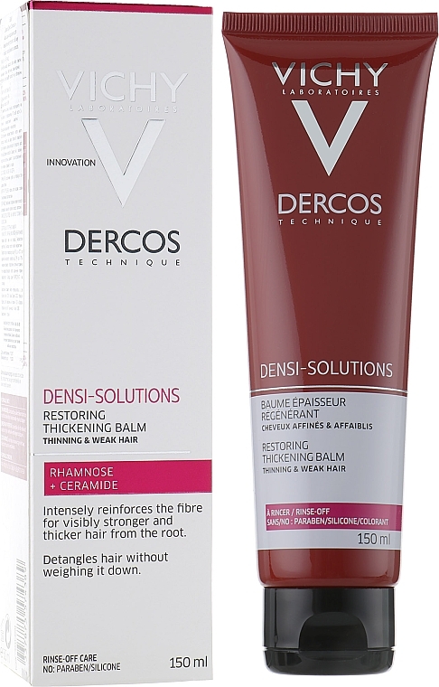 Repair Balm for Thin & Weak Hair - Vichy Dercos Densi-Solutions — photo N6