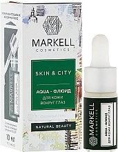 Fragrances, Perfumes, Cosmetics Aqua-Fluid for Eyes "Snow Mushroom" - Markell Cosmetics Skin&City Face Mask