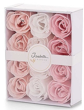 Soap Set, 12 pcs - Isabelle Laurier Soap Petal Rose — photo N1