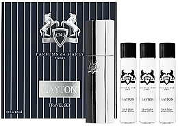 Fragrances, Perfumes, Cosmetics Parfums de Marly Layton - Set (edp/refill/3x10ml + case/1pcs)	