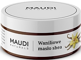 Fragrances, Perfumes, Cosmetics Unrefined Shea Butter "Vanilla" - Maudi