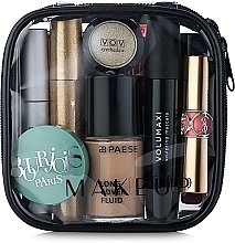 Fragrances, Perfumes, Cosmetics Visible Toiletry Bag, 12x12x5 cm - MakeUp