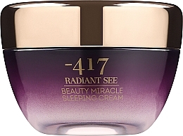 Fragrances, Perfumes, Cosmetics Repair Night Face Cream - -417 Radiant See Immediate Miracle Beauty Sleeping Cream