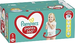 Nappy Pants, Size 5, 12-17 kg, 96 pcs - Pampers — photo N12