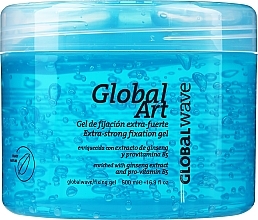 Fragrances, Perfumes, Cosmetics Ultra Strong Hold Hair Gel - Broaer Global Wave Extra-Strong Fixation Gel