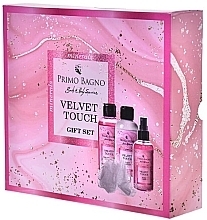 Fragrances, Perfumes, Cosmetics Set - Primo Bagno Velvet Touch Gift Set (b/wash/140 ml + b/lot/140 ml + b/mist/100 ml + sponge)