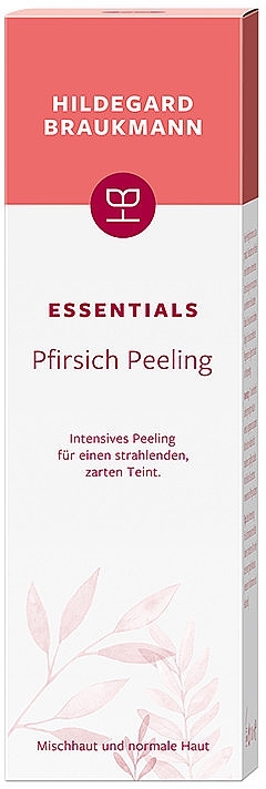 Peach Peeling - Hildegard Braukmann Essentials Peach Scrub — photo N2