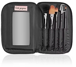 Fragrances, Perfumes, Cosmetics Makeup Brush Set, 5pcs - Gillian Jones Brush Set Raw Silver 6 Stk Fra