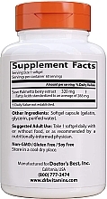 Saw Palmetto Standardized Extract with Euromed, 320 mg, softgels - Doctor's Best — photo N2