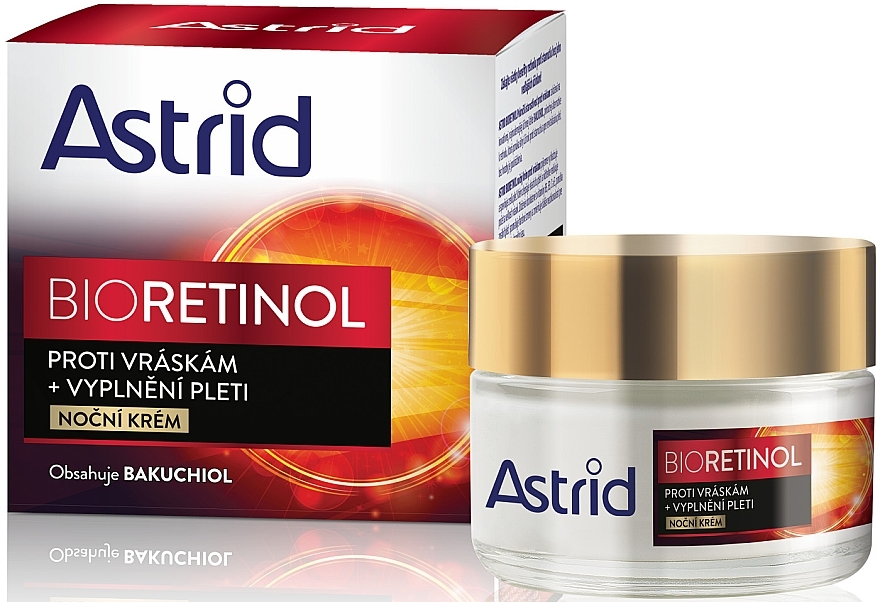 Anti-Wrinkle Night Cream - Astrid Bioretinol Advanced — photo N1
