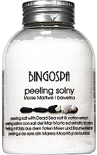 Fragrances, Perfumes, Cosmetics Dead Sea Salt and Coton Extract Spa Peeling Salt - BingoSpa Salt Peeling With Salt