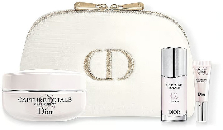 Set - Dior Capture Totale (f/ser/10ml + eye/ser/5ml + f/cr/50ml + pouch) — photo N1