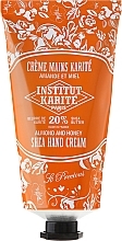 Hand Cream "Almond and Honey" - Institut Karite Almond And Honey Hand Cream — photo N5