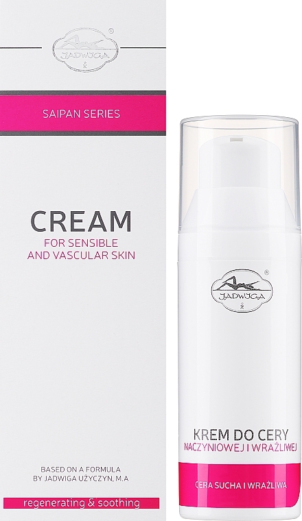 Cream for Sensitive Skin - Jadwiga Saipan Cream For Sensible And Vascular Skin — photo N4