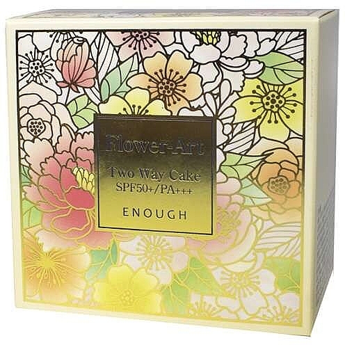 Compact Powder  - Enough Flower-Art Two Way Cake SPF50+ PA — photo N1