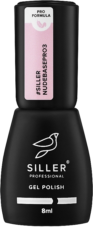 Camouflage Base Coat, 8 ml - Siller Professional Nude Base Pro — photo N1