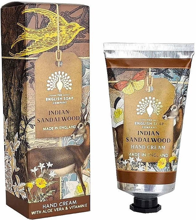 Indian Sandalwood Hand Cream - The English Soap Company Anniversary Indian Sandalwood Hand Cream — photo N1