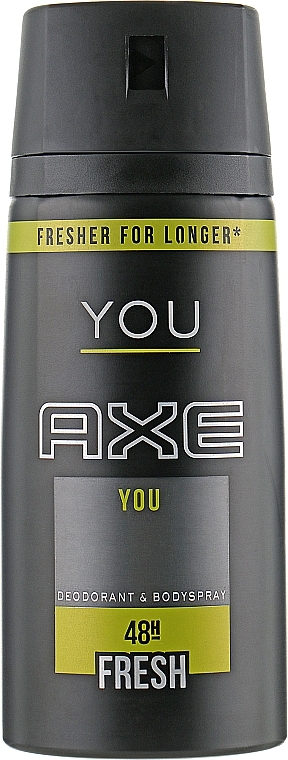 Men Deodorant Spray "You" - Axe Deodorant Bodyspray — photo N3