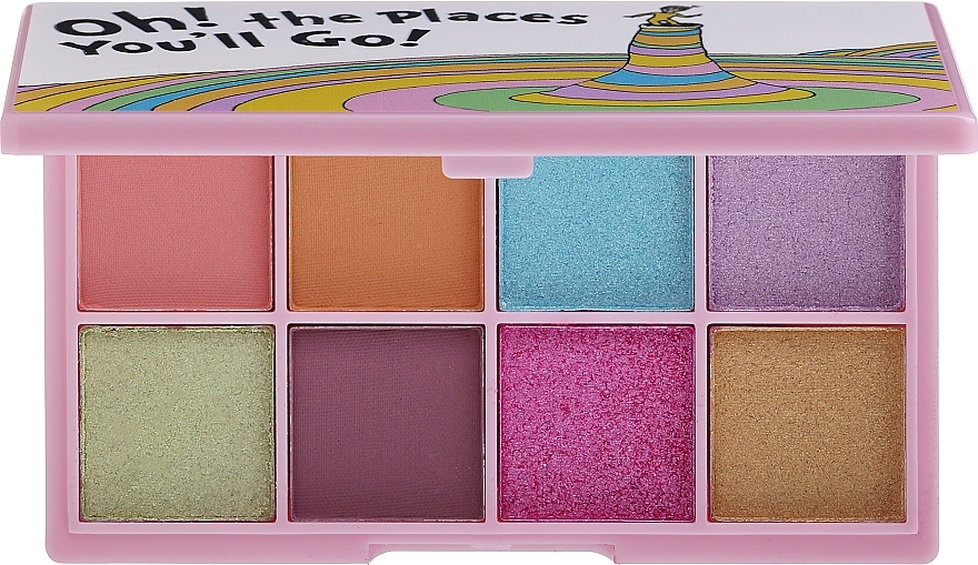 Eyeshadow Palette - I Heart Revolution Dr. Seuss Oh, The Places You’ll Go! Eyeshadow Palette — photo N1