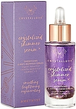 Fragrances, Perfumes, Cosmetics Smoothing, Brightening & Regenerating Face Serum - Crystallove Face Serum With Amethyst & Bakuchiol