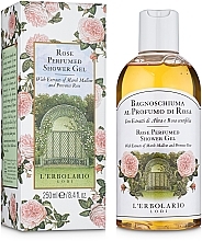 Fragrances, Perfumes, Cosmetics Rose Bath Foam & Shower Gel - L'erbolario Bagnoschiuma al Profumo di Rosa﻿