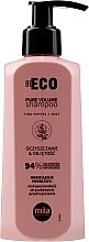 Volume Shampoo - Mila Professional Be Eco Pure Volume Shampoo — photo N1