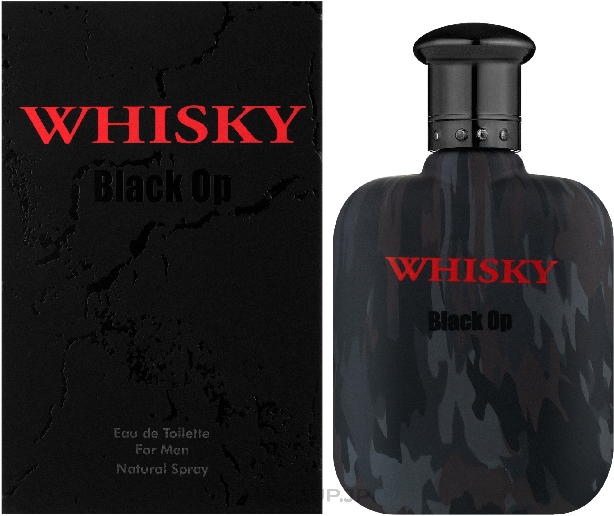 Evaflor Whisky Black Op - Eau de Toilette — photo 100 ml