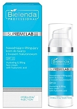 Fragrances, Perfumes, Cosmetics Hyaluronic Face Cream SPF15 - Bielenda Professional Supremelab Hydra-hyal2