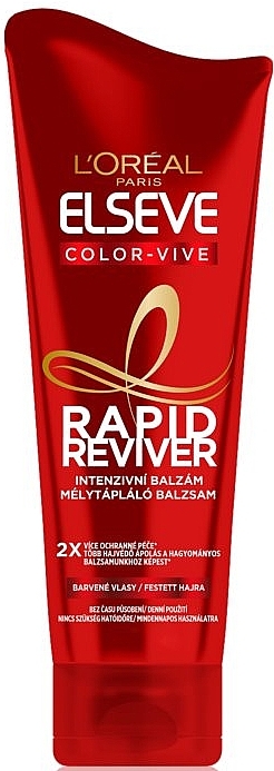 Color-Treated Hair Conditioner - L`Oreal Paris Elseve Rapid Reviver Dry Hair Conditioner  — photo N3