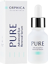 Fragrances, Perfumes, Cosmetics Eye Serum - Orphica Pure Advanced Eye Renewal Serum