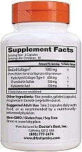 Hyaluronic Acid with Chondroitin Sulfate & Collagen - Doctor's Best Hyaluronic Acid with Chondroitin Sulfate Capsules — photo N2