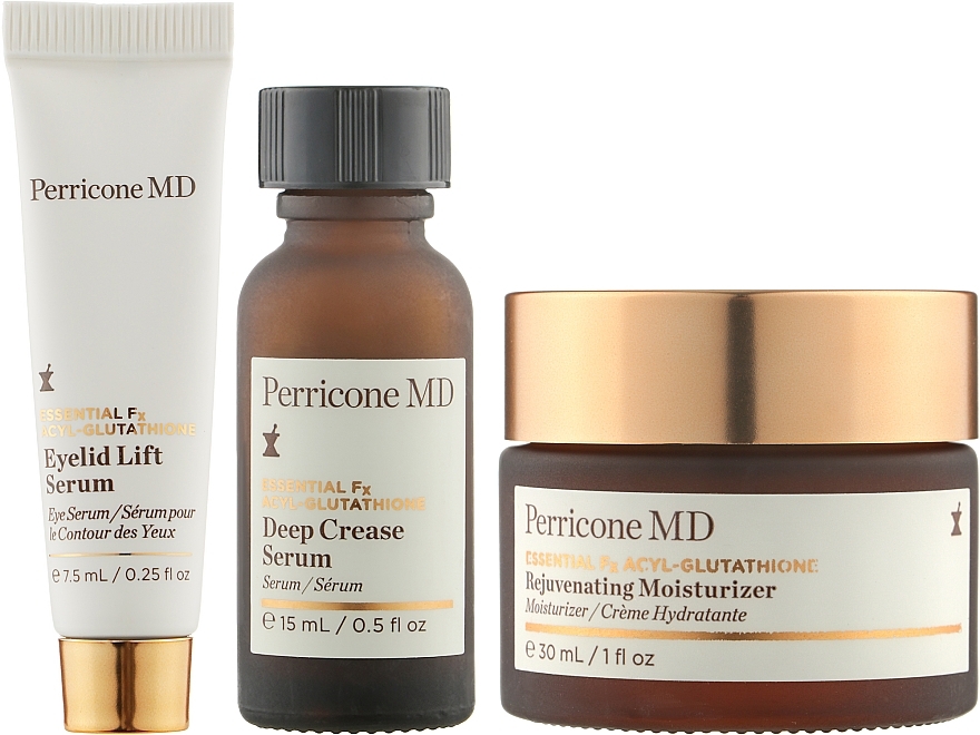 Set - Perricone MD Essential Fx Starter Collection (f/ser/15ml + eye/ser/7.5ml + f/cr/30ml) — photo N2