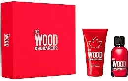 Dsquared2 Red Wood Pour Femme - Set (edt/100ml + b/lot/150ml) — photo N3