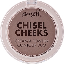 Contouring Palette - Barry M Chisel Cheeks Cream & Powder Contour Duo — photo N1