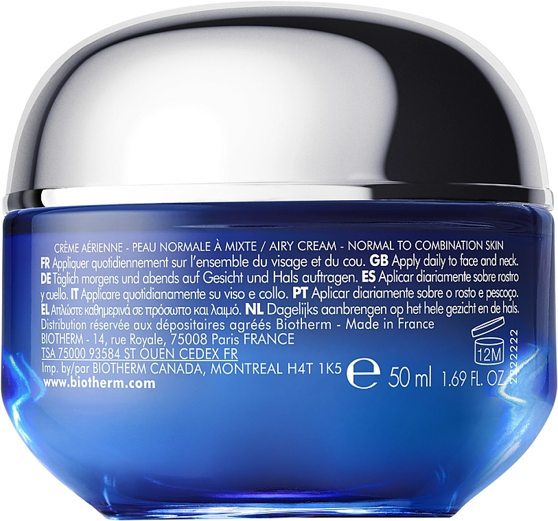 Face Cream for Normal to Combination Skin - Biotherm Blue Therapy Multi Defender SPF 25  — photo N4