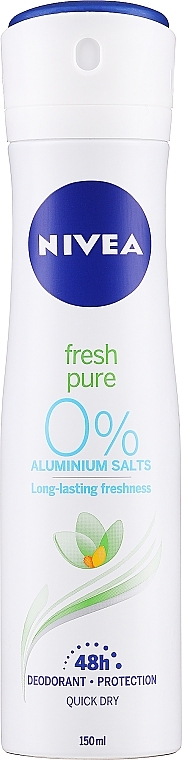 Deodorant Spray - Nivea Women Deospray Fresh Pure — photo N1