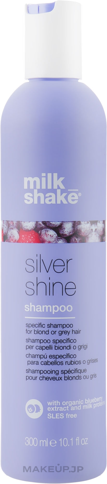Shampoo for Gray & Blonde Hair - Milk Shake Special Silver Shine Shampoo — photo 300 ml