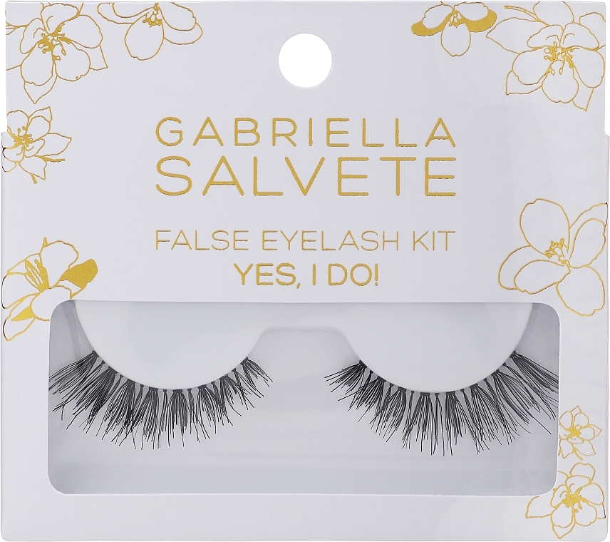 False Lashes - Gabriella Salvete False Eyelashes Kit Yes, I Do! — photo N1