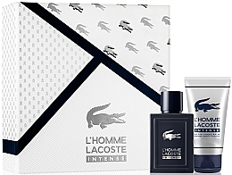 Fragrances, Perfumes, Cosmetics Lacoste L'Homme Intense - Set (edt/50ml + ash/balm/75) 