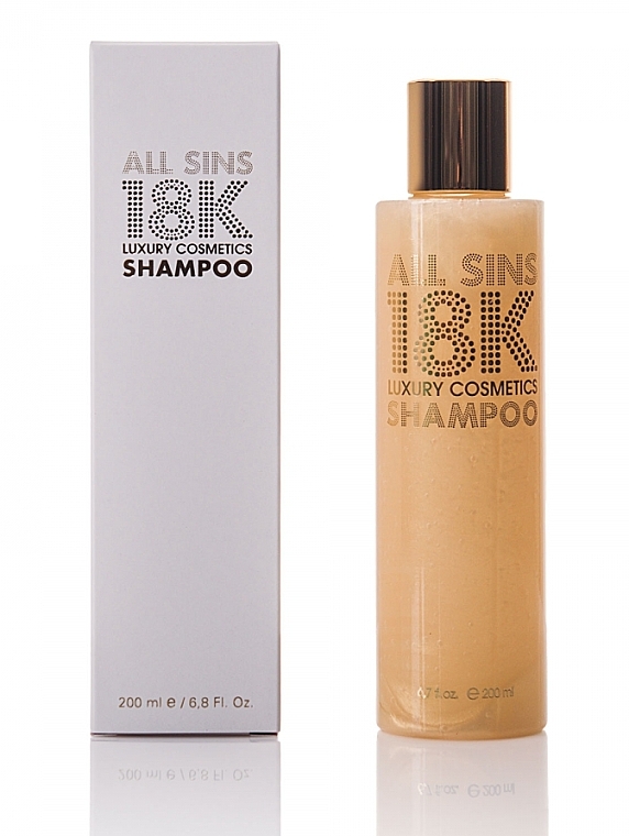 Moisturizing Shampoo - All Sins 18K Hair Care Shampoo — photo N2