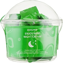 Centella Asiatica Facial Night Cream - Ayoume Enjoy Mini Night Cream — photo N1