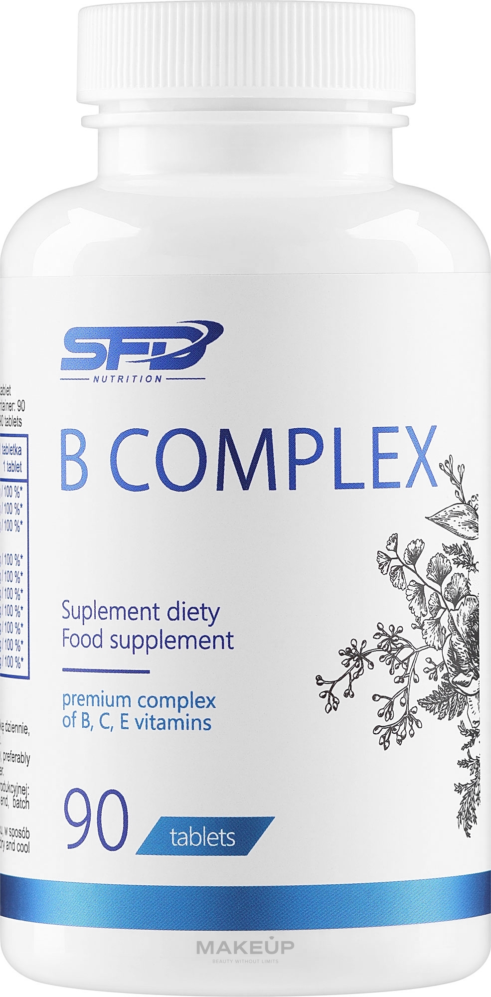 Vitamin B Complex - SFD Nutrition B Complex — photo 90 szt.