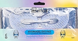 Fragrances, Perfumes, Cosmetics Glitter Hydrogel Eye Patches - IDC Institute C Shaped Glitter Hydrogel Eye Pad Blue