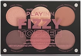 Eyeshadow Palette - Inglot Playinn Eye Shadow Palette Toffee Eye — photo N1