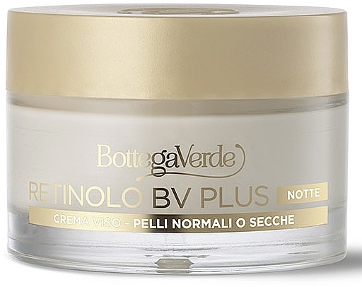 Anti-Aging Night Cream for Dry and Normal Skin - Bottega Verde Retinolo BV Plus Night Cream — photo N1