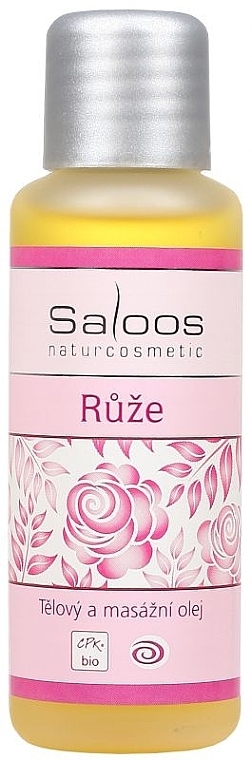 Massage Body Oil - Saloos Rose Massage Oil — photo N1