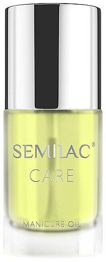 Manicure Oil "Lemon" - Semilac Care Manicure Oil Lemon — photo N1
