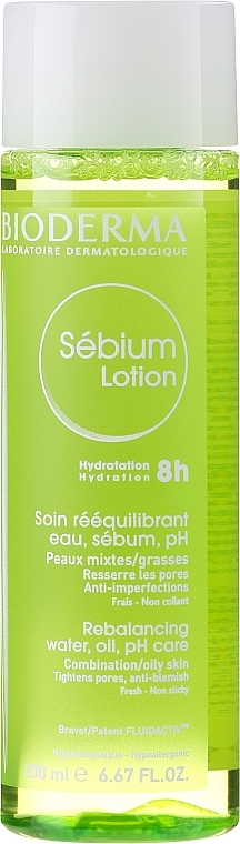 Lotion for Oily and Combination Skin - Bioderma Sebium Lotion — photo N5